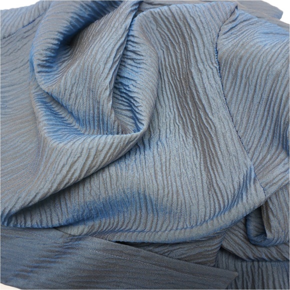 GIANFRANCO FERRÉ Silk Blend Plissé Blouse IT 40 - Picture 9 of 14